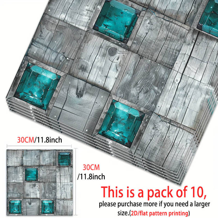 Self Adhesive Floor Stickers 11.81X11.81In30Cm