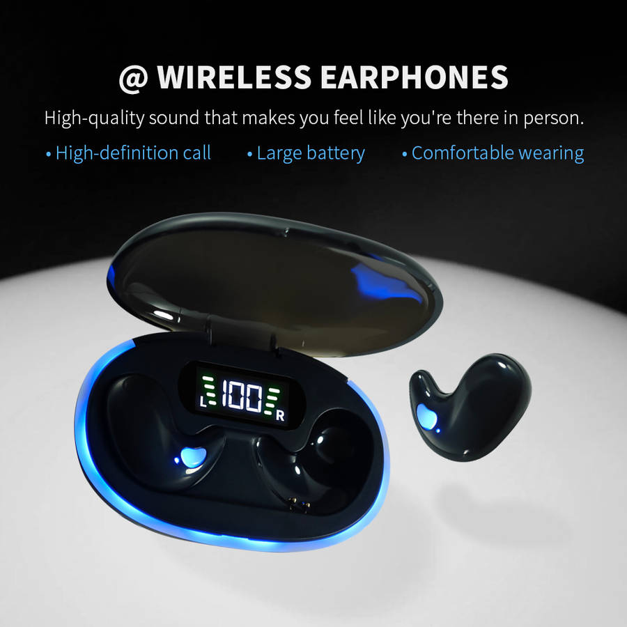 Rechargeable Wireless Earbuds Headphones Headset