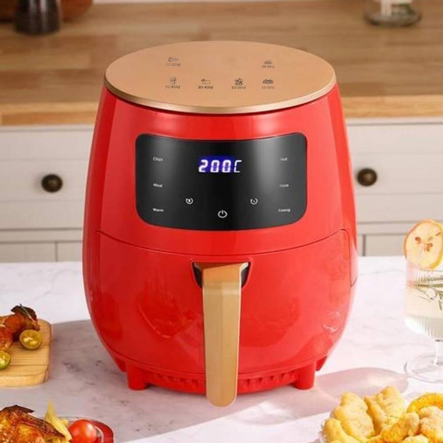 Chef In Digital Air Fryer 6L With Touch Screen Led Display