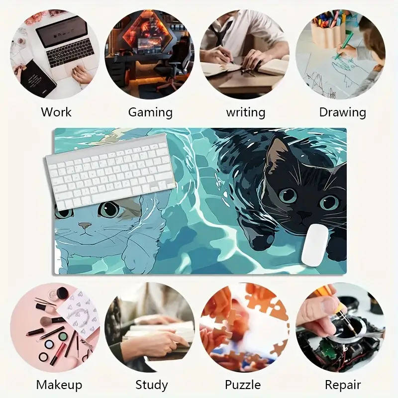 Mouse Pad Size 11.8X31.5Inch