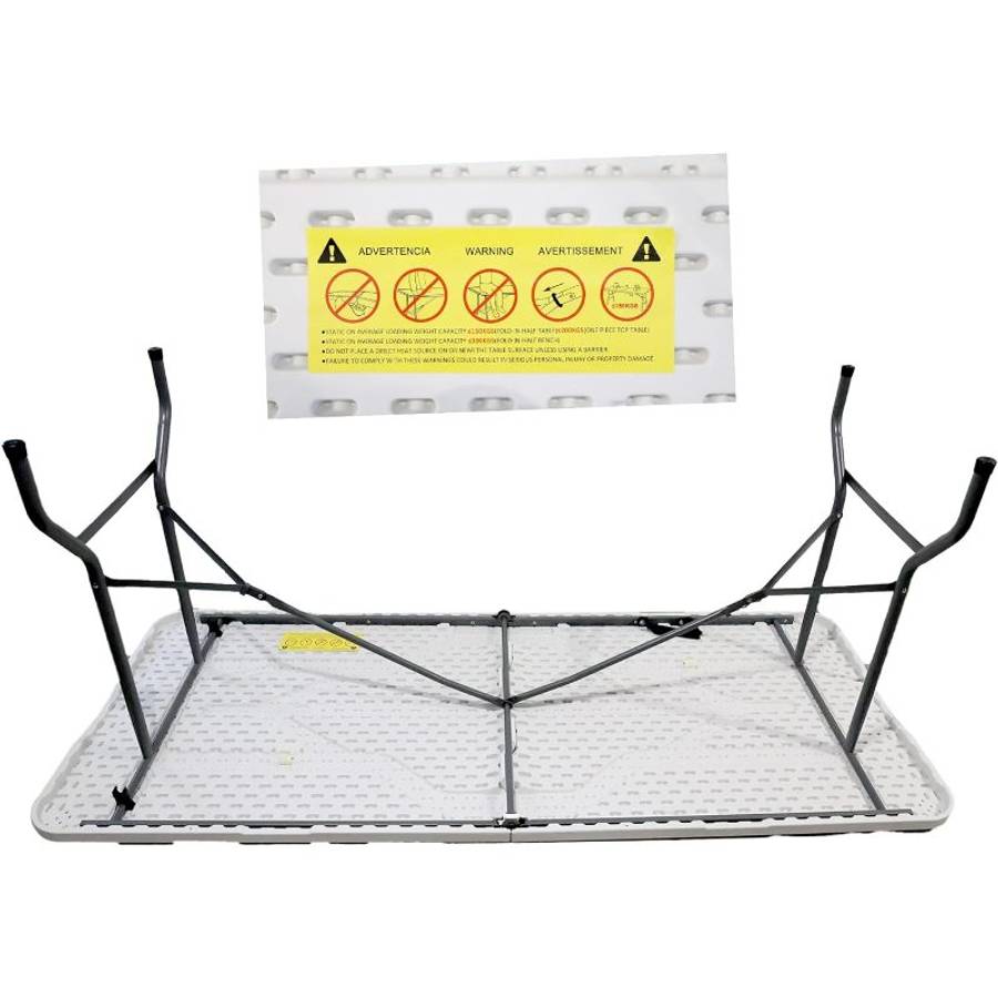 Folding Table 6ft Heavy Duty Indoor Outdoor Garden Catering Foldable Tables