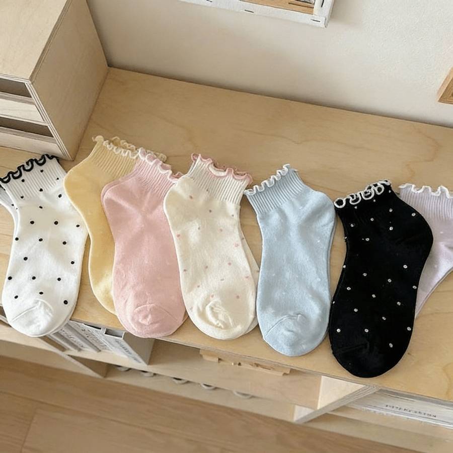 Women S Socks Color Mixed Colors5 Pairs Size Onesize