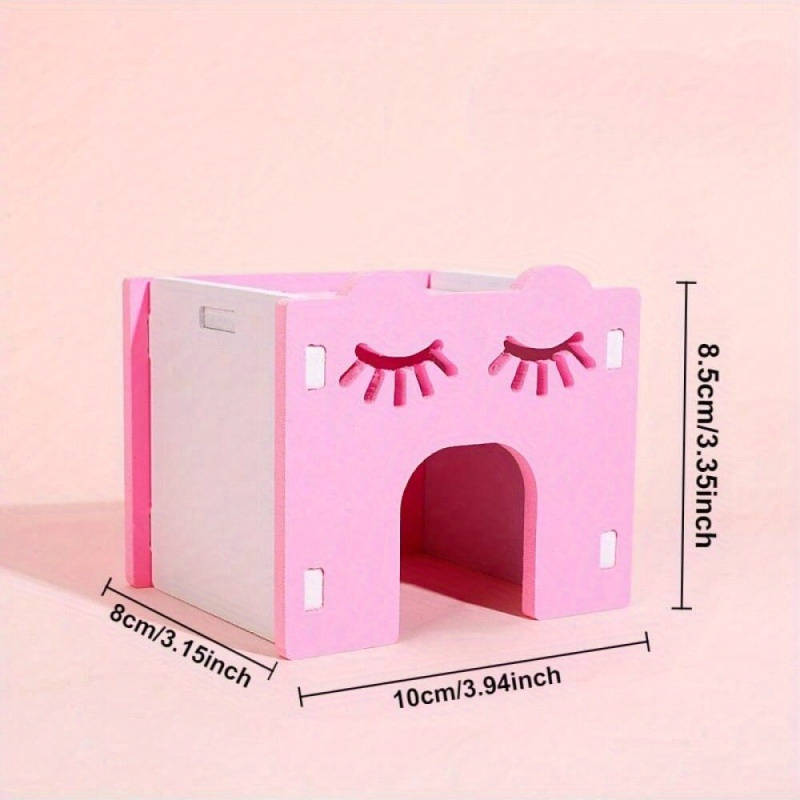 Pet supplies Style lash hut pink