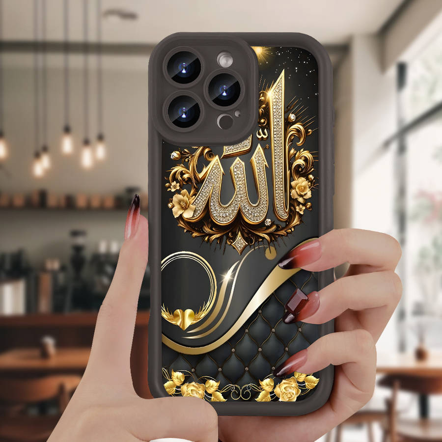 1Pc Dark Brown For iPhone 16 Stylish Aesthetically Phone Case