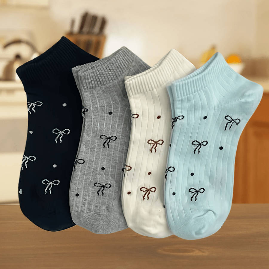Women S Socks Color Mixed Colors4 Pairs Size Onesize