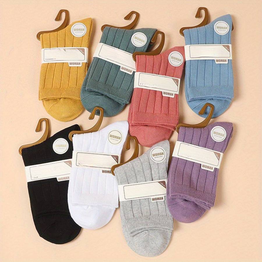 Women S Socks Color 6 Pairs Of Random Mixed Colors Size Onesize