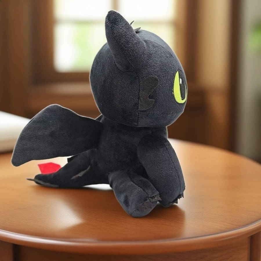 Toy Dolls Items Sitting on the Black Dragon