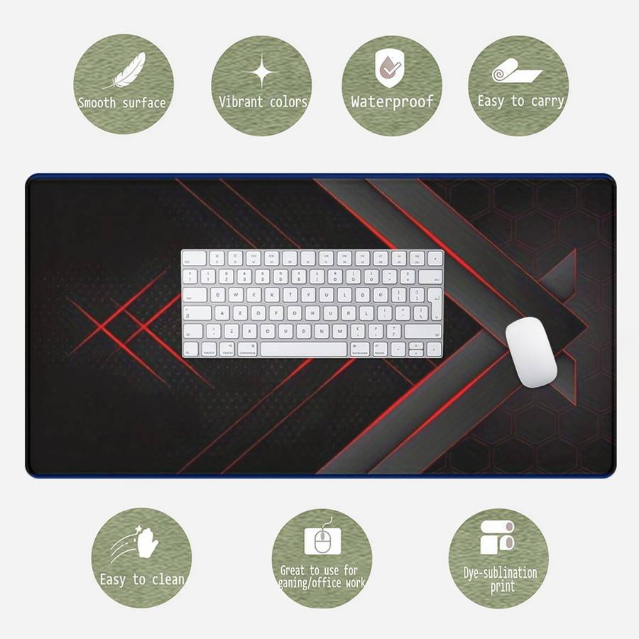 Mouse Pad Size 15.8X23.62In Quantity 1Pc