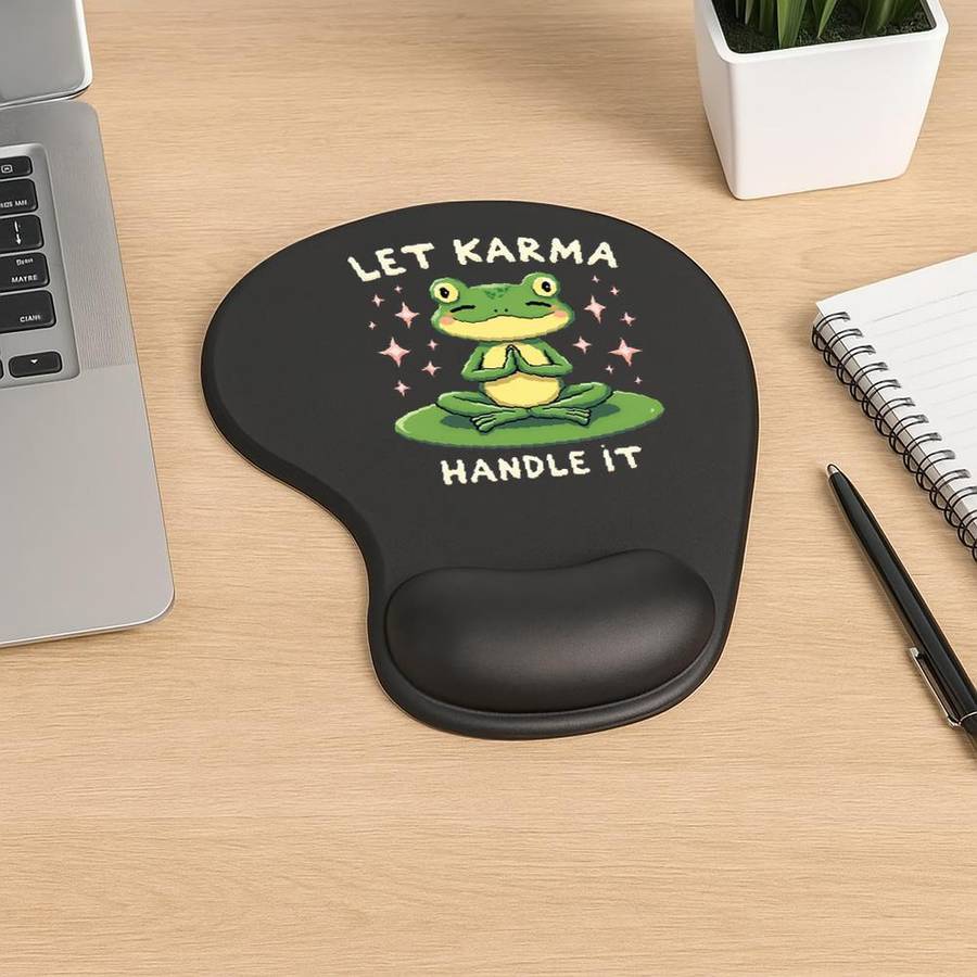 HeavyDuty HighPrecision Anime Frog Mouse With Meditating For Graphic Designers