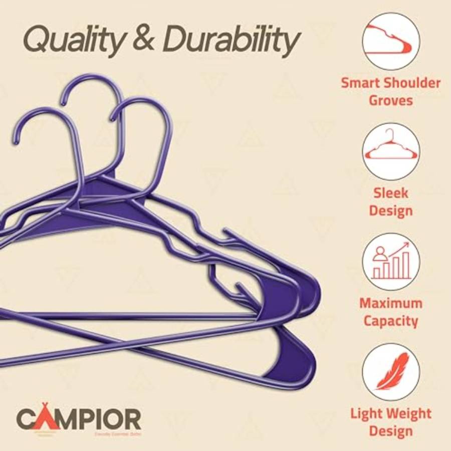 Coat Hanger Color Purple