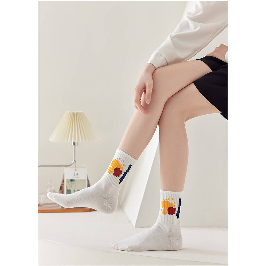 Women S Socks Color 5 Pairs To Mix And Match Size Onesize