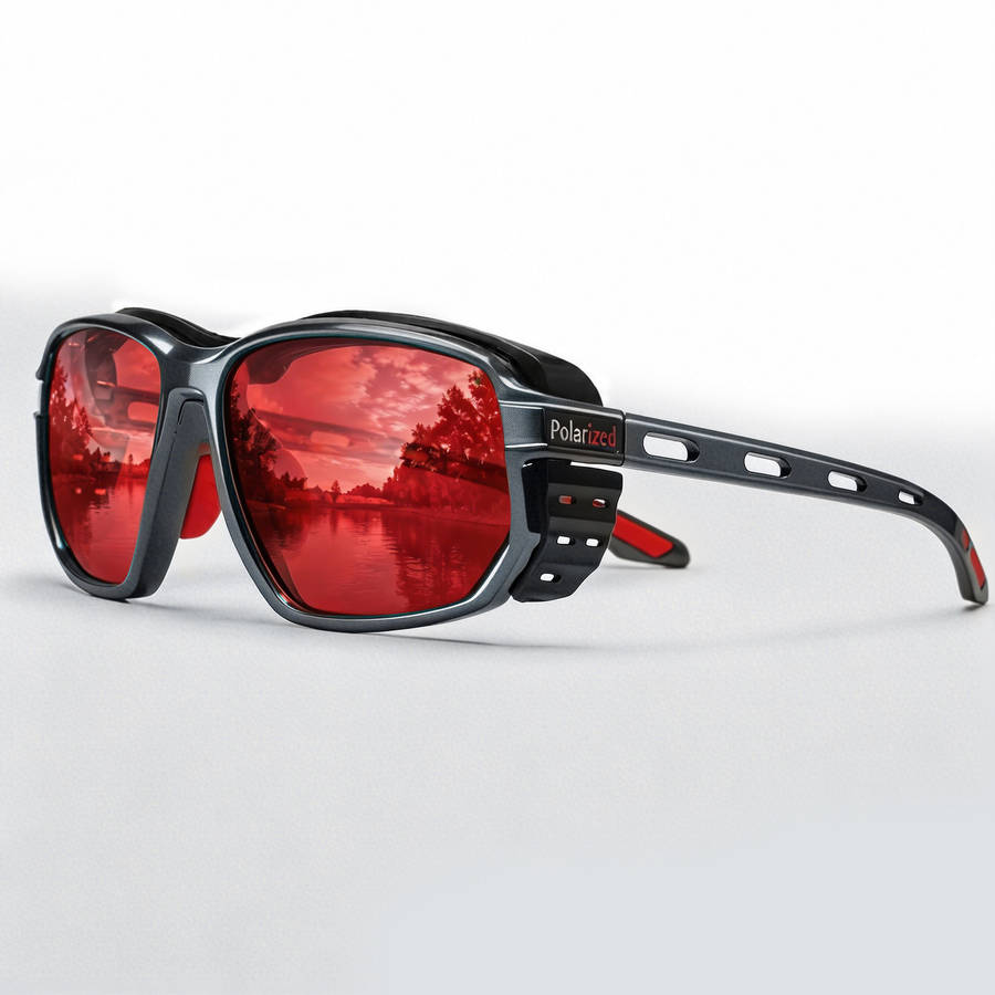 Cycling Glasses Color C5 Gun Red