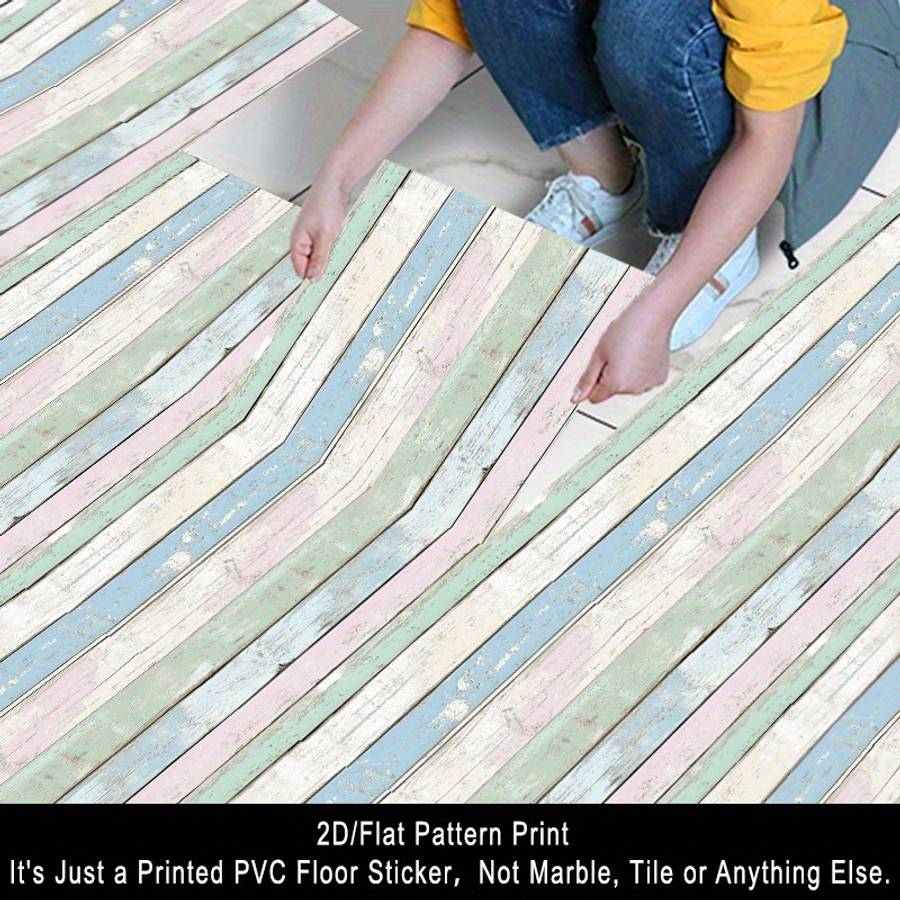 Self Adhesive Floor Stickers 11.81X11.81In30Cm