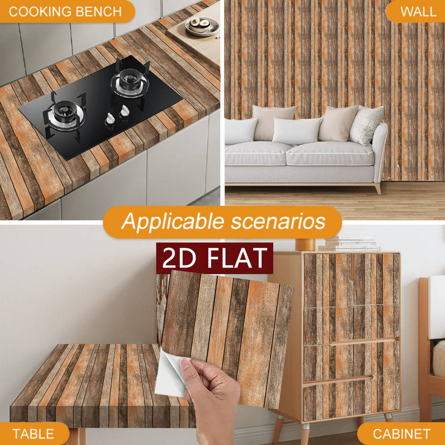 Self Adhesive Floor Stickers 5.91X5.91Inch15X15Cm 10Pcs