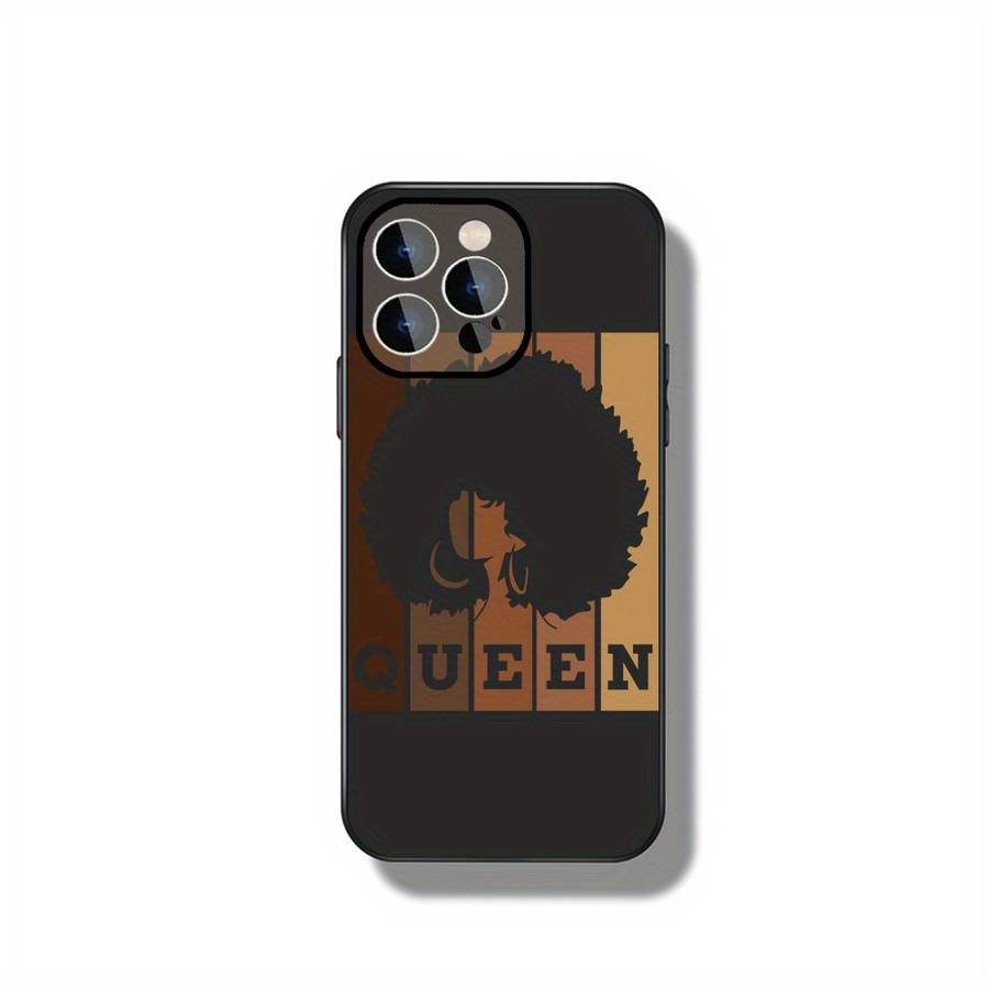 1Pc Black For iPhone 16 Plus African Women Phone Case
