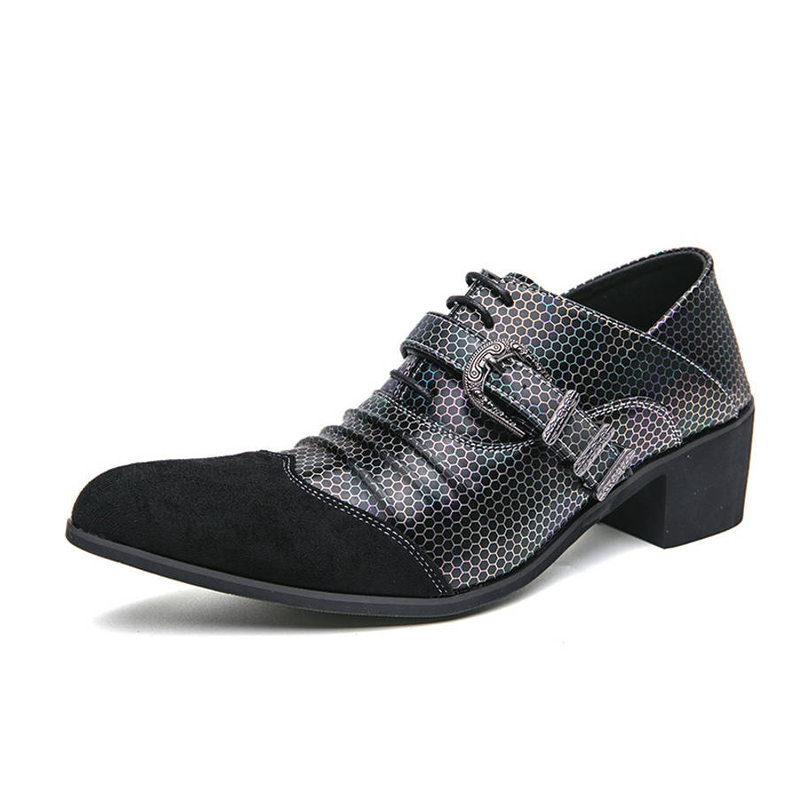 Mens Leather Shoes Color Black Sizeuk 9.5