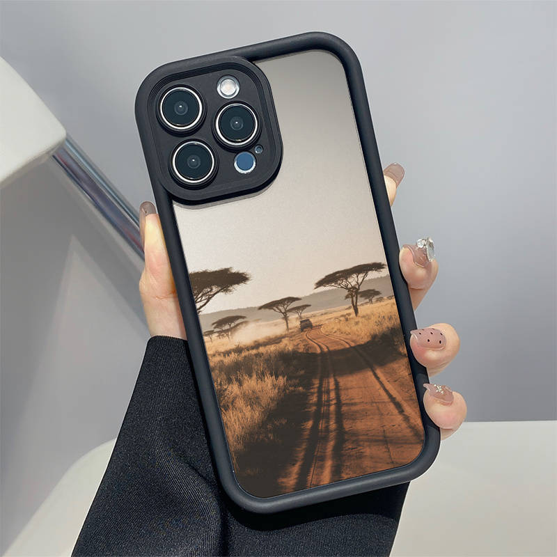 1Pc Mixed Color For iPhone XS Max African Savanna Phone Case