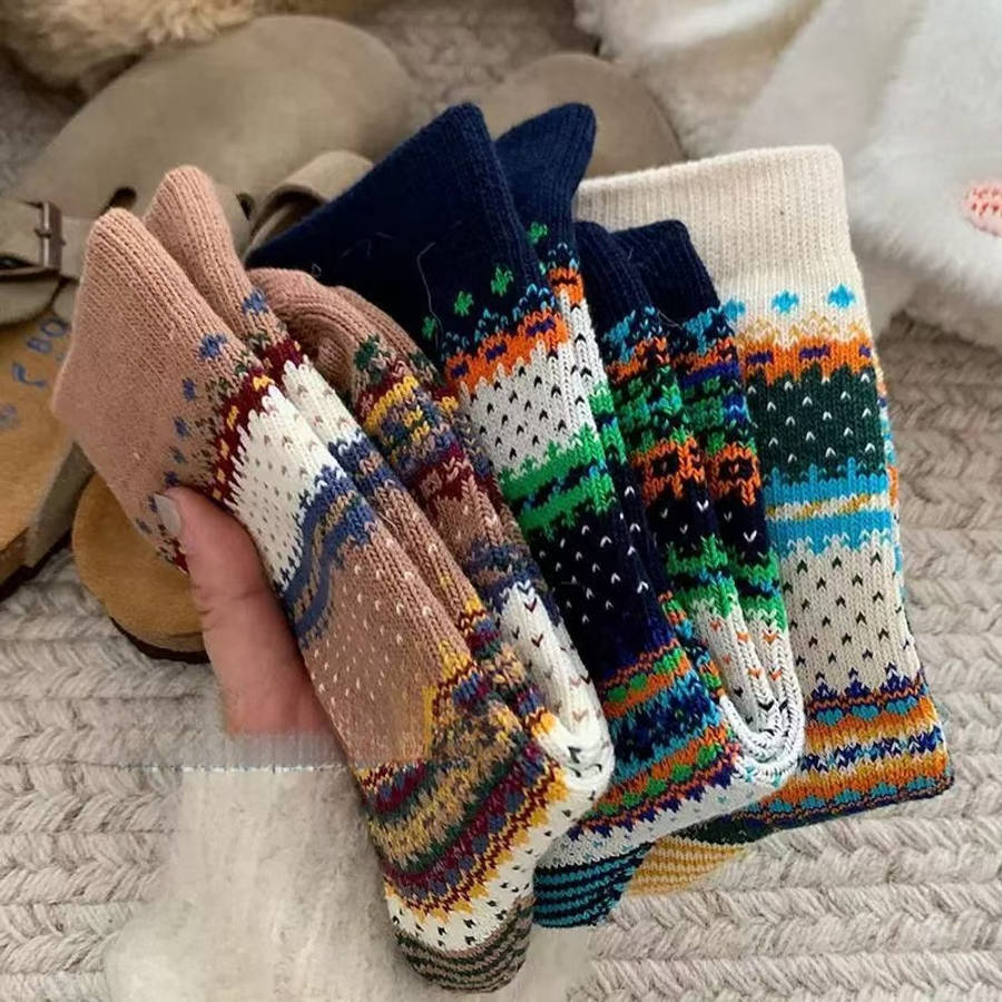 Women S Socks Color 6 Pairs Of Mixed Packs Size Onesize