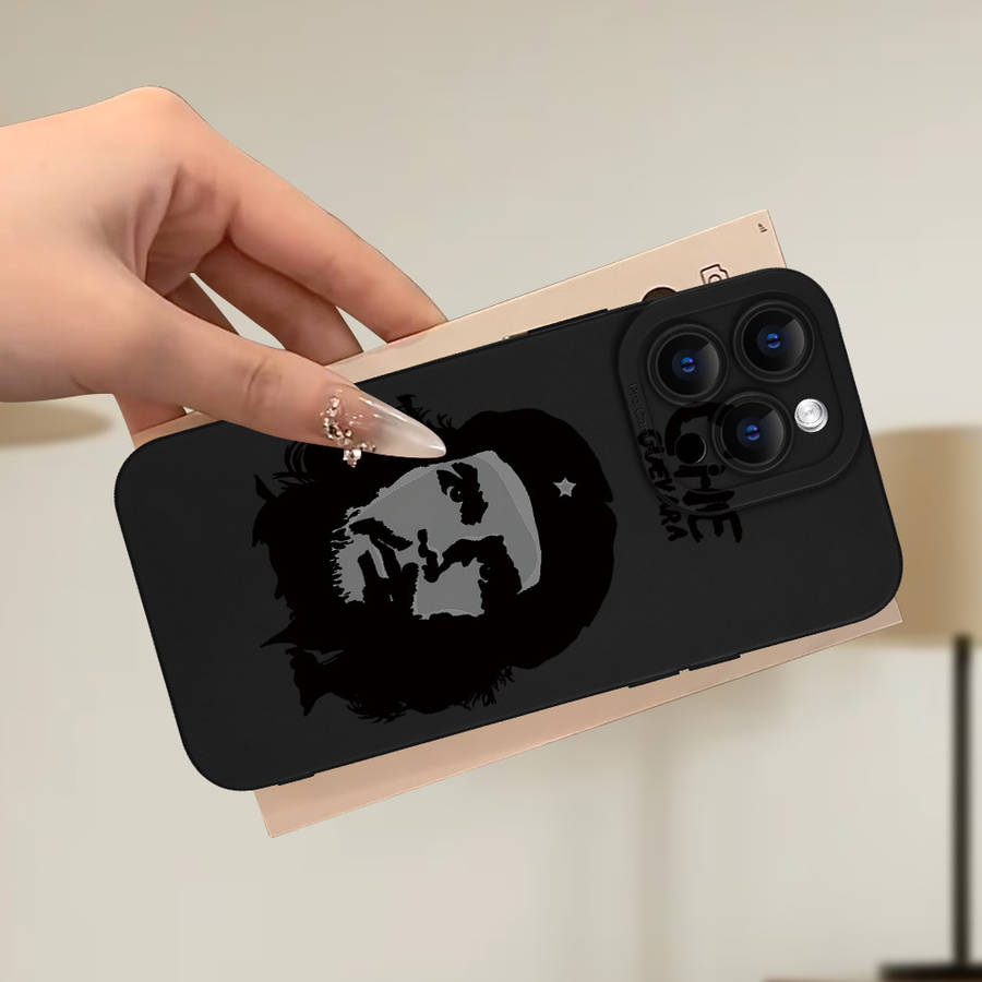 1Pc Black For iPhone 13 Mini Che Guevara Themed Phone Case