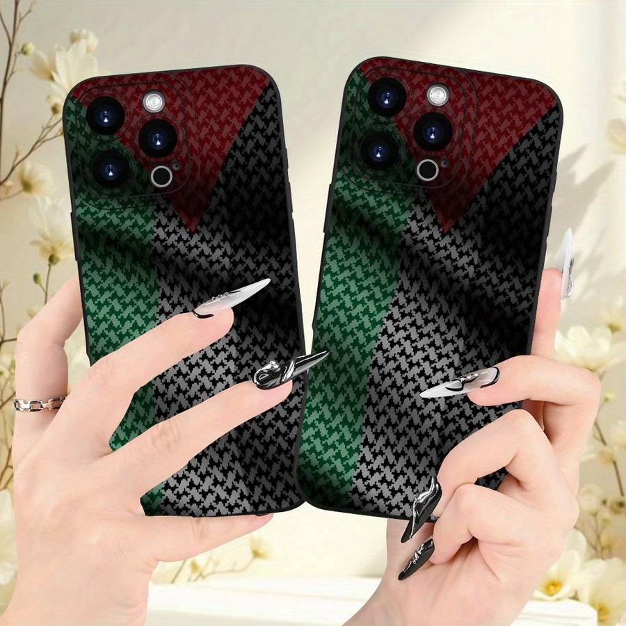 Black For iPhone Arabic Camouflage Phone Case