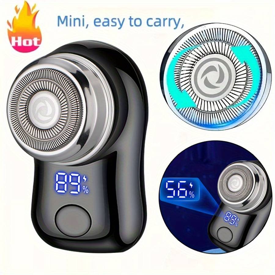 Sleek Portable Efficient Ultra Cordless Men'S Mini Portable Skincare Routine
