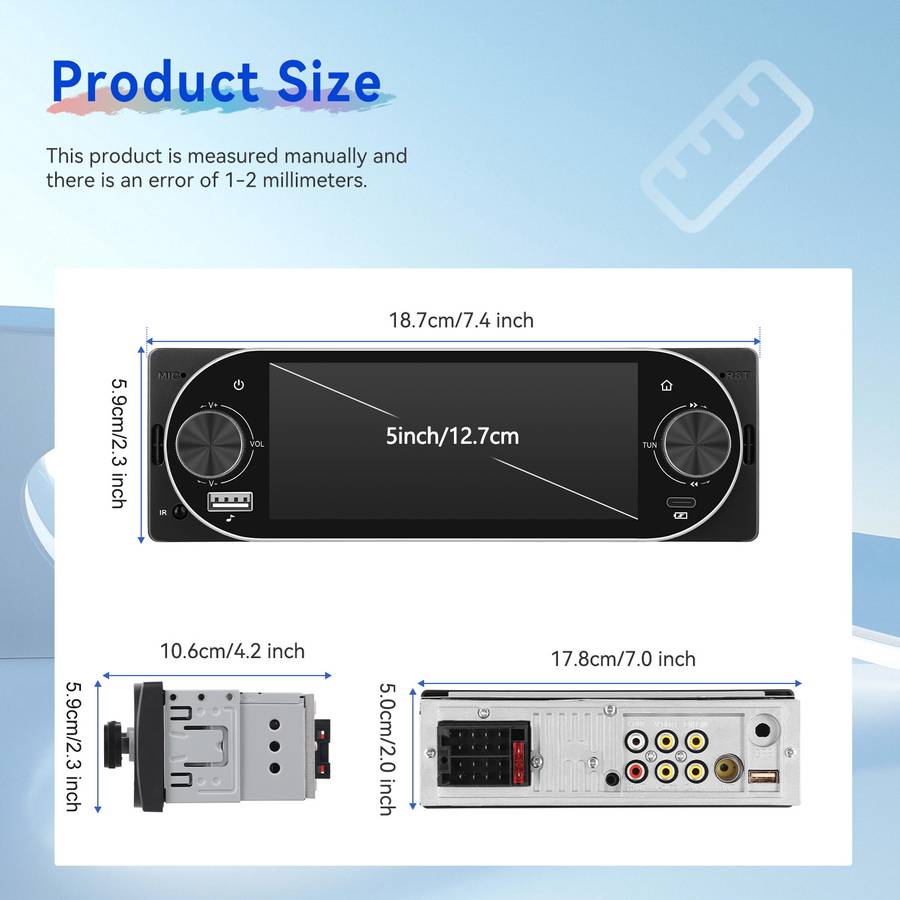 Car Audio  Entertainment System Items No Camera