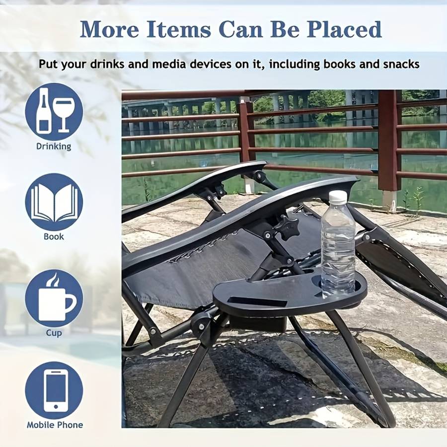 Heavy Duty Folding Chair Accessory Portable Outdoor Leisure Chair Lightweight
