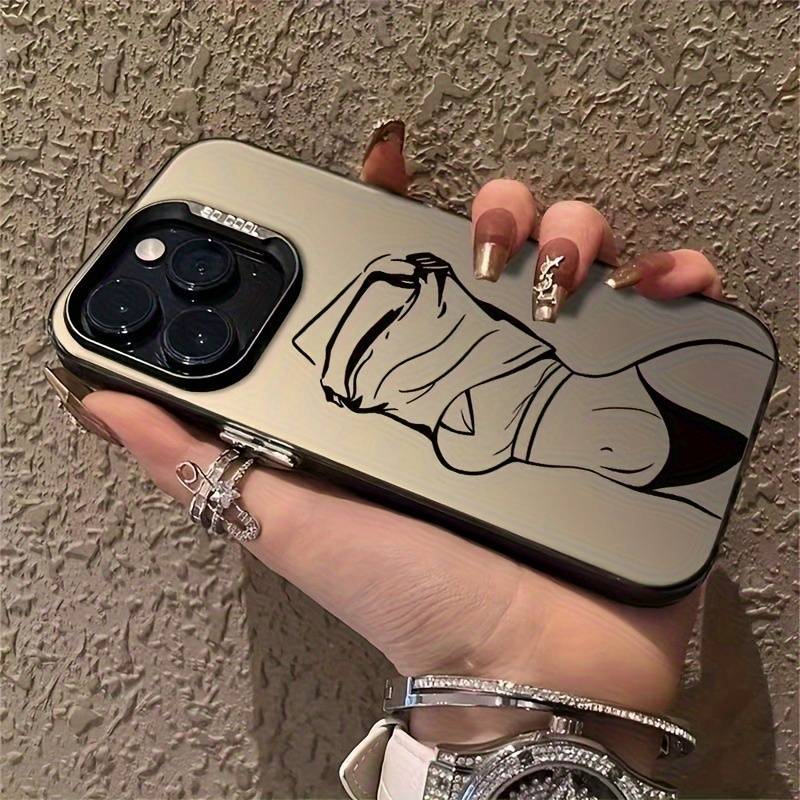 1Pc Black For iPhone 7 8 Se2 Se3 Phone Case Phone Cover