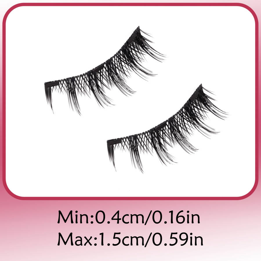False Eyelashes Color Magnetic Suction Hair A