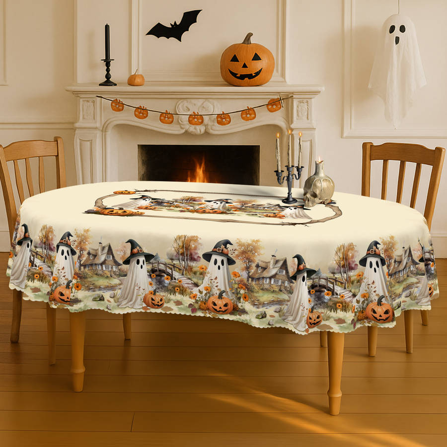 Halloween tablecloth decoration size Rectangle 6086in 152220cm