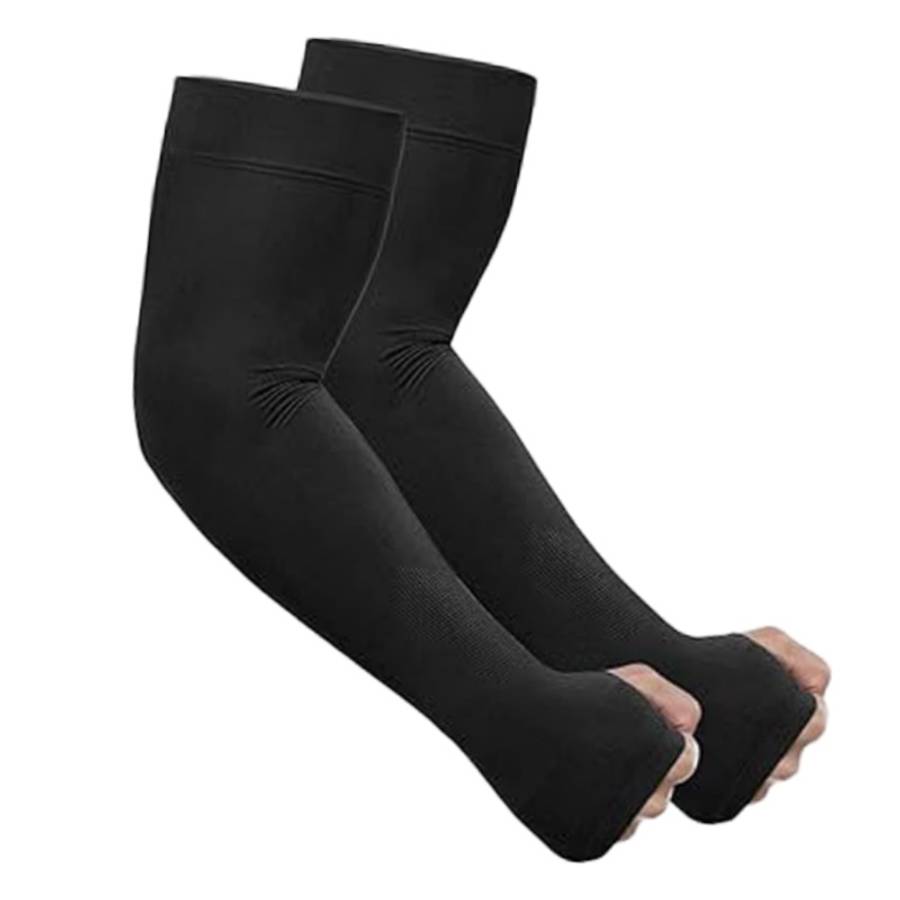 Sunscreen Sleeves Color Black