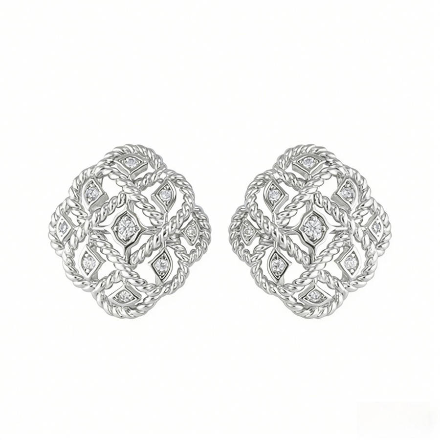 Women S Earrings Color Silvery