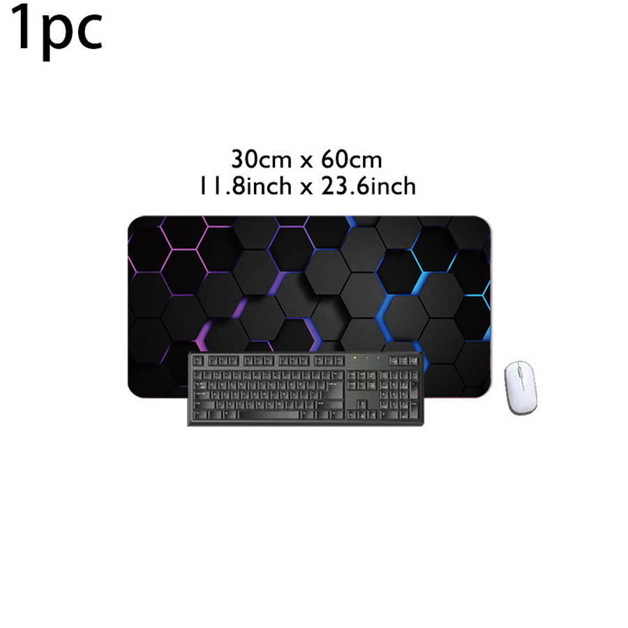 Versatile Stable Large Gaming Mouse With Slip For Study Room 40X90Cm Purple