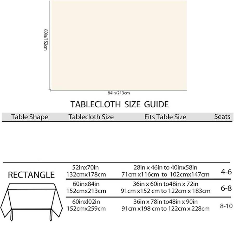 Christmas Tablecloth Size 150X150Cm Round