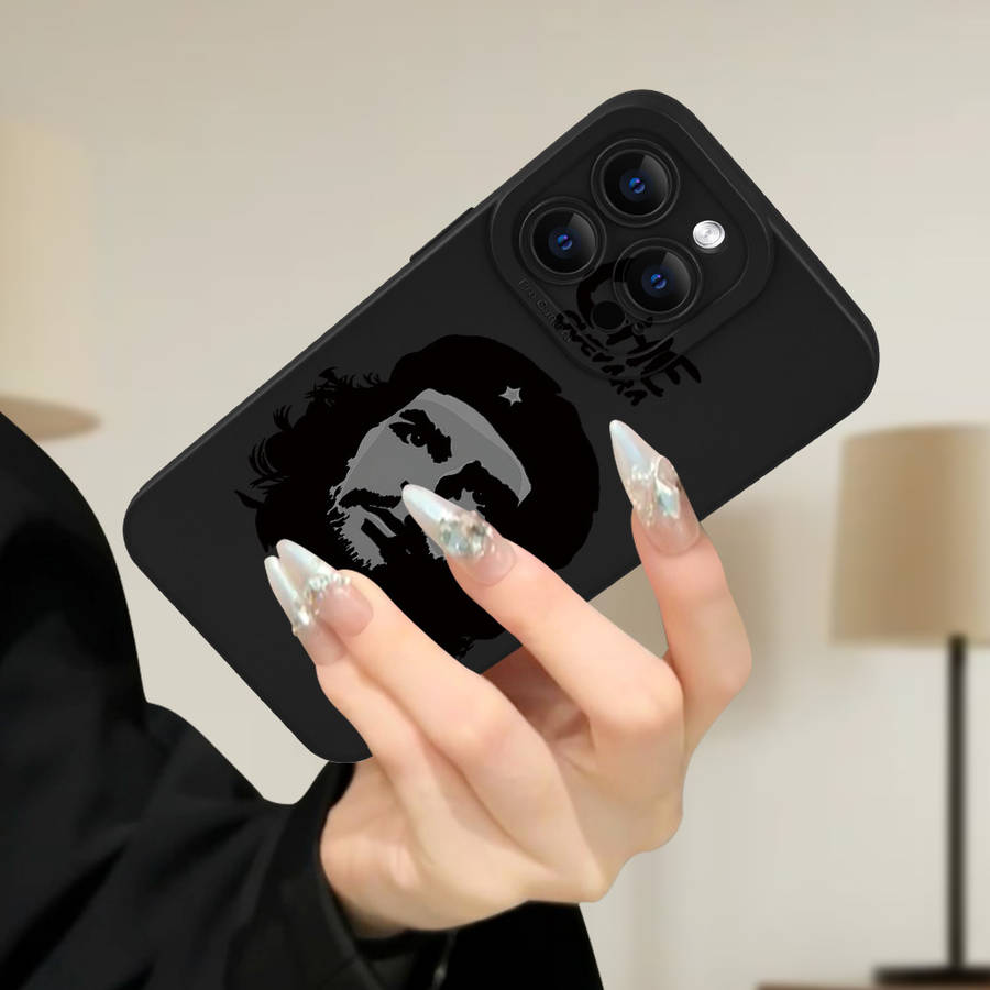1Pc Black For iPhone 13 Mini Che Guevara Themed Phone Case