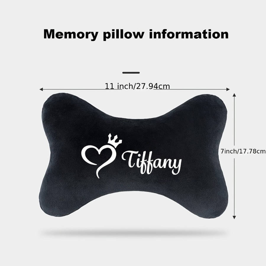 Car Seat Cushion Love Style Font 5