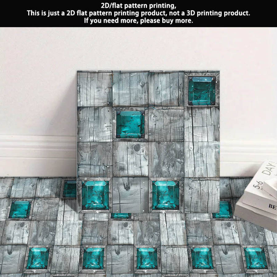 Self Adhesive Floor Stickers 11.81X11.81In30Cm