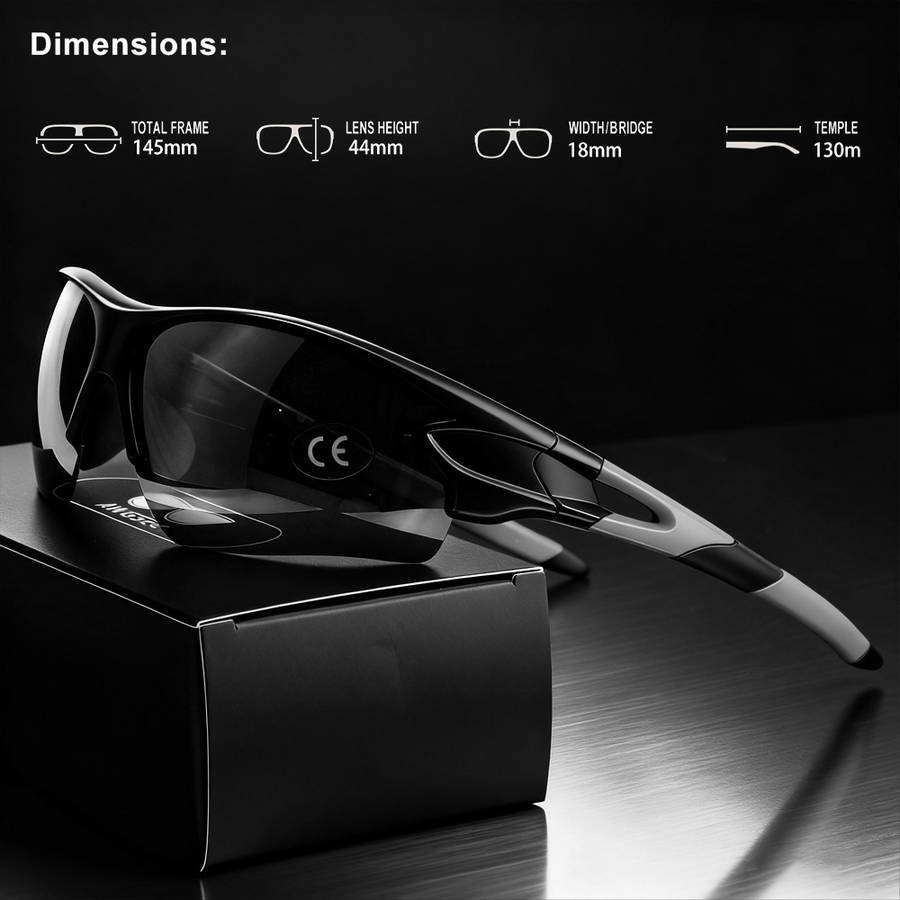 Cycling Glasses Color C5 Red