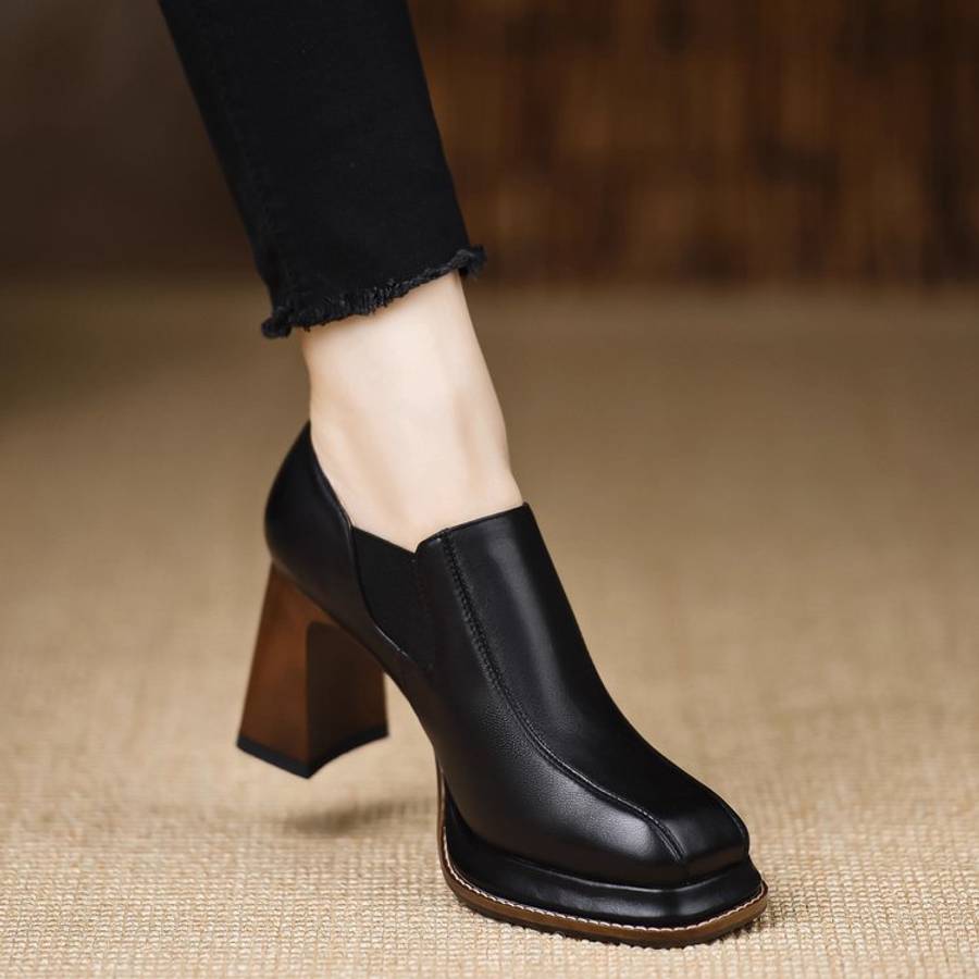 Women S High Heels Color Brown Sizeuk 5