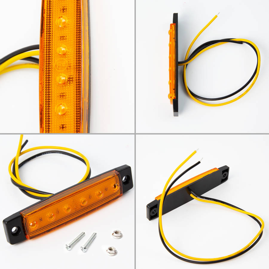 Car Lights Color Red Size 10Pcs