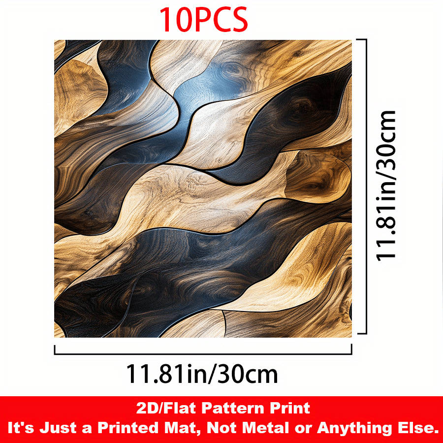 Self Adhesive Floor Stickers 11.81X11.81In30X30Cm