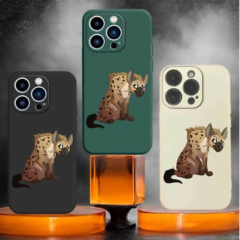 1Pc Beige For iPhone 7 Plus 8 Plus African Wild Dogs Phone Case