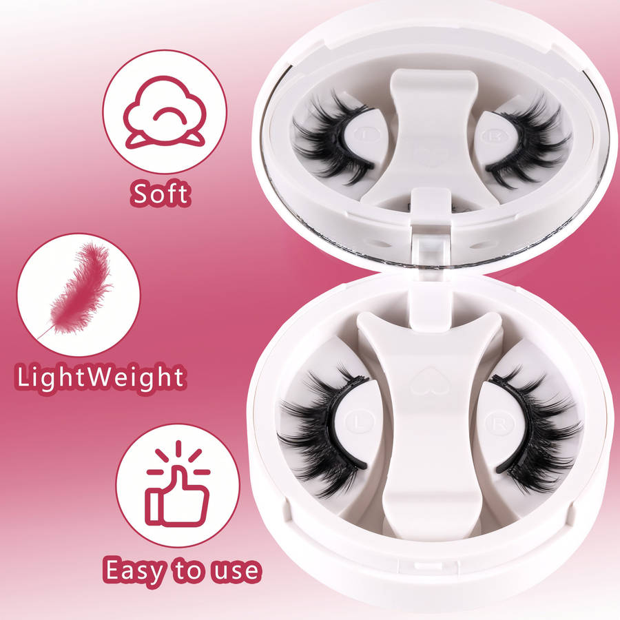 False Eyelashes Color Magnetic Suction Hair A