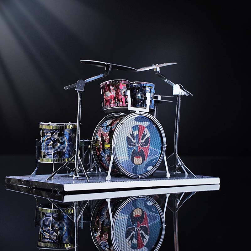 3D Puzzle Musical Instrument Model Color Dramatic