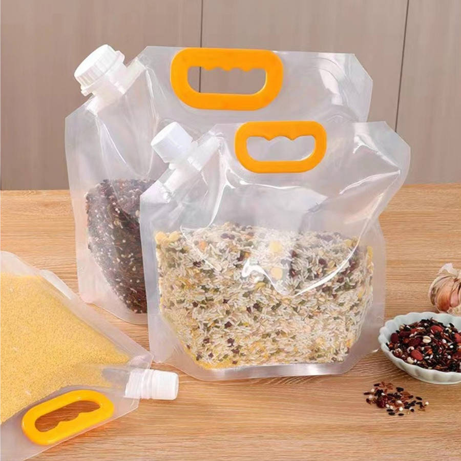 Food Storage Bags Items 10Pcs6Pcs1500G4Pcs 2500G