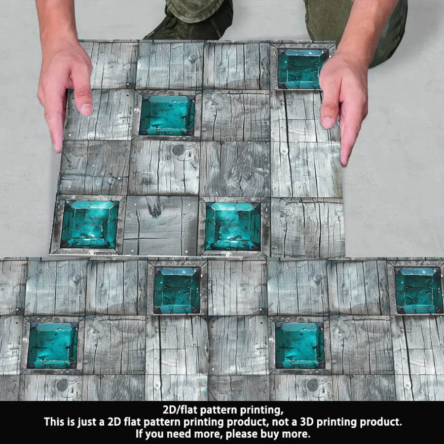 Self Adhesive Floor Stickers 11.81X11.81In30Cm