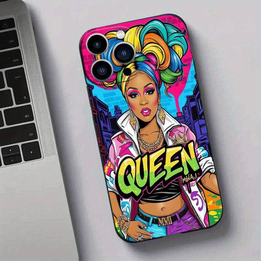 1Pc Black For iPhone 13 TPU Phone Case