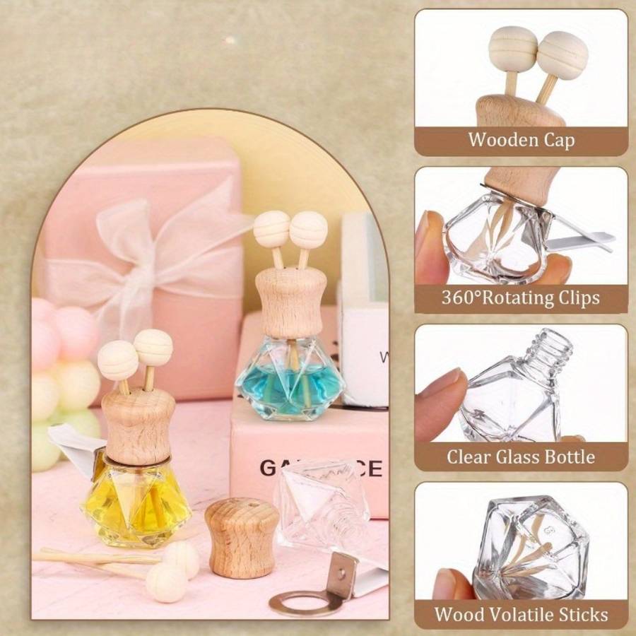 Car  Fragrance  Refill  Bottle   2Pcs