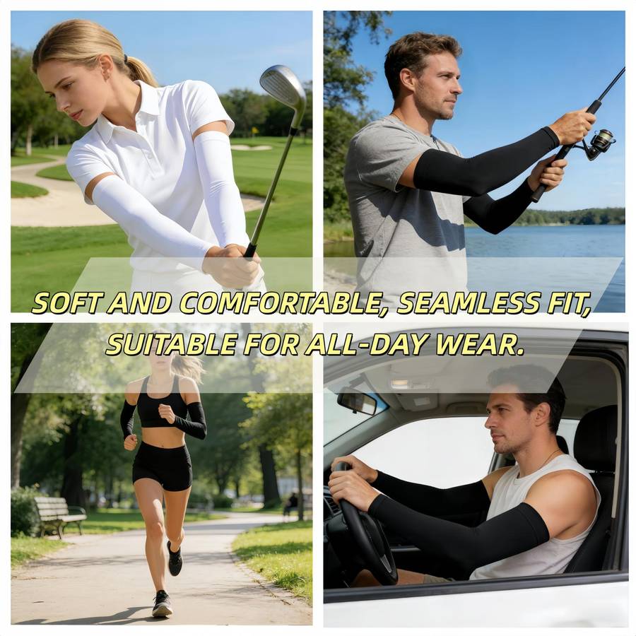 Sunscreen Sleeves Color Black Black Black Black Black