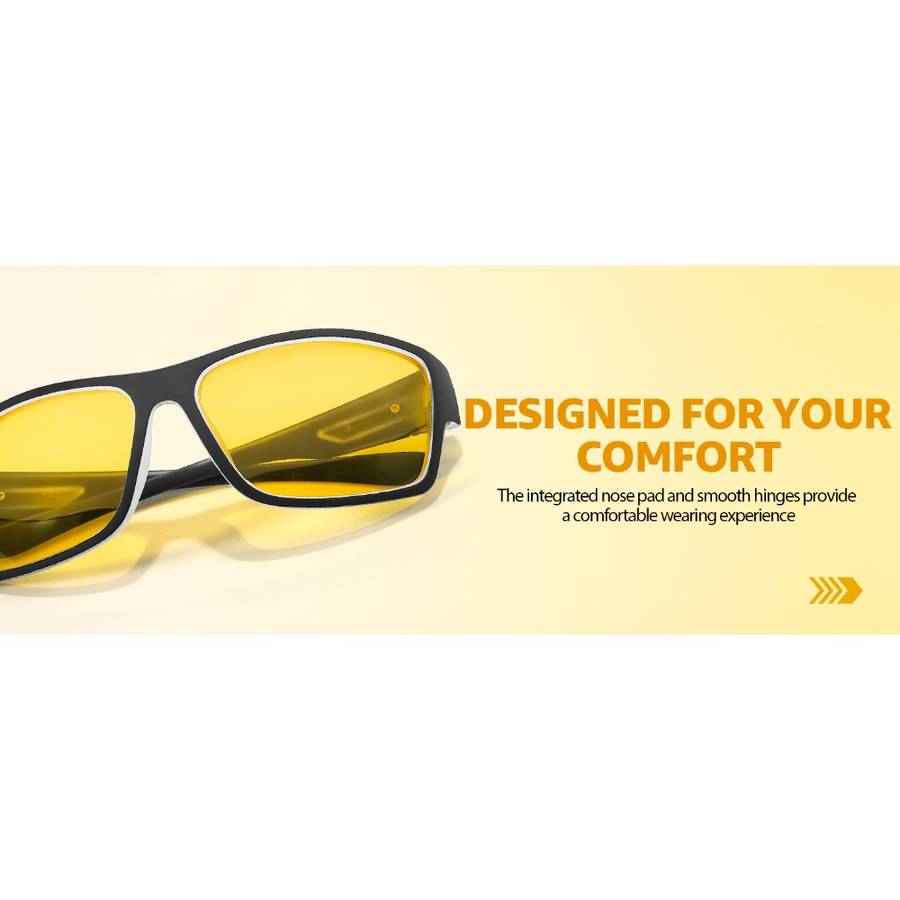 Cycling Glasses Color Elastic Black Blue*Yellow